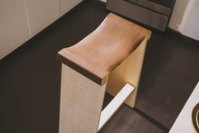 Load image into Gallery viewer, "Saddle" Stool Tall