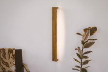 Load image into Gallery viewer, "Vista" Short Hardwood Wall Lamp