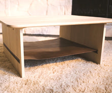 Load image into Gallery viewer, "Sling" Leather Coffee Table