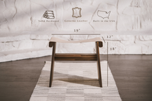 Load image into Gallery viewer, "Saddle" Stool Short