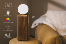 Load image into Gallery viewer, "Pan" Smart Table Lamp - Touch, Voice, App Control