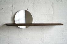 Load image into Gallery viewer, Floating Mirror Hardwood Shelf - Small