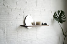 Load image into Gallery viewer, Floating Mirror Hardwood Shelf - Small