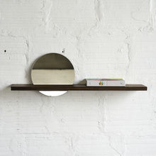 Load image into Gallery viewer, Floating Mirror Hardwood Shelf - Small