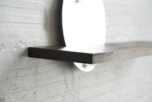 Load image into Gallery viewer, Floating Mirror Hardwood Shelf - Small