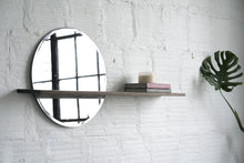 Load image into Gallery viewer, Floating Mirror Hardwood Shelf - Large