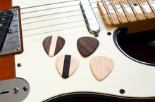 Load image into Gallery viewer, Hardwood Guitar Picks (Set of 4)