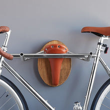 Load image into Gallery viewer, Bike Rack Bicycle Taxidermy "The Longhorn"